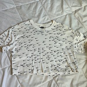 Nike sign crop top